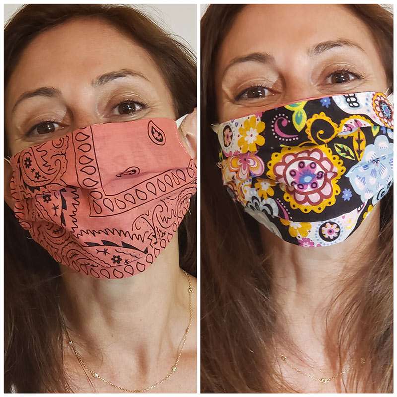 Reversible Masks Psychedelics 2 Pack Nancy Sinoway Design